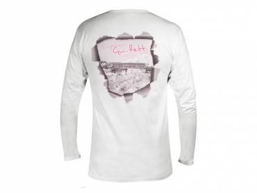 Long sleeves T-shirt woman white – Gnifetti Hut