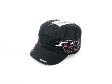 Unisex black cap – Margherita Hut