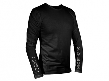 Long sleeves T-shirt woman black – Margherita Hut