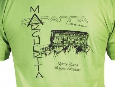 T-shirt Uomo mezza manica verde - Capanna...