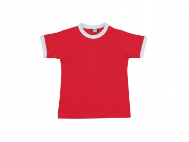 T-shirt bimbi mezza manica rossa - Capanna...