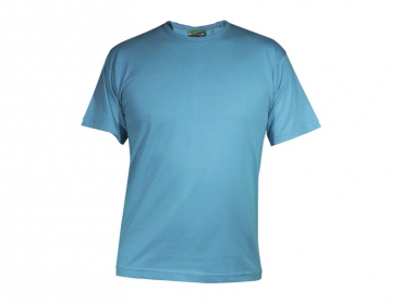 T-shirt Uomo mezza manica turchese - Capanna...