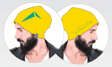 Unisex ASA Headwear yellow/green cap –...